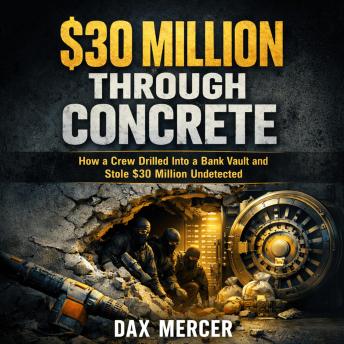 $30 Million Through Concrete: How a Crew Drilled Into a Bank Vault and Stole $30 Million Undetected