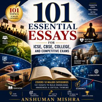 101 Essential Essays for ICSE, CBSE, College, and Competitive Exams