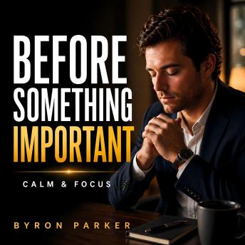 Before Something Important: A Guided Meditation to Calm Nerves, Build Steady Focus, and Feel Grounded Before a Meeting or Event