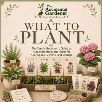 What to Plant: The Simple Beginner’s Guide to Choosing the Right Plants for Your Space, Climate, and Lifestyle