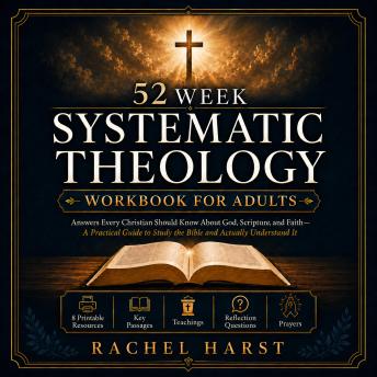 52 Week Systematic Theology Workbook for Adults: Answers Every Christian Should Know About God, Scripture, and Faith — A Practical Guide to Study the Bible and Actually Understand It
