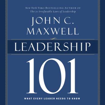 Leadership 101: What Every Leader Needs to Know sample.