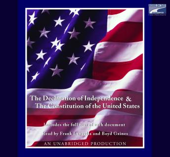 Declaration of Independence and The Constitution of the United States, Audio book by Various  