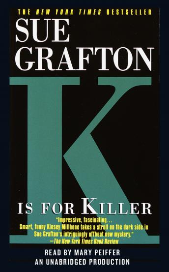 K Is for Killer, Sue Grafton