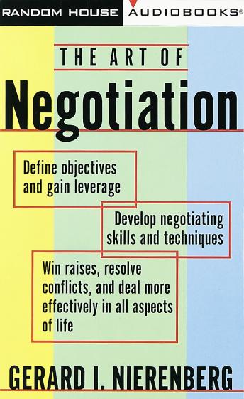 Art of Negotiation, Gerard I. Nierenberg