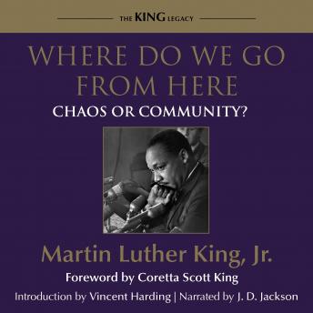 Download Where Do We Go From Here: Chaos or Community? by Martin Luther King Jr.