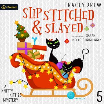 Slip-Stitched & Slayed: A Knitty Kitties Mystery, Book 5