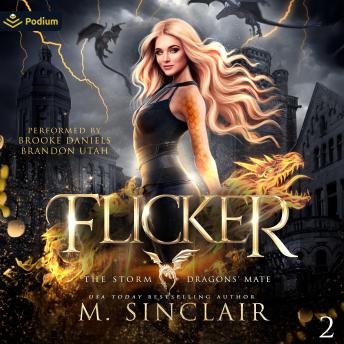 Flicker: The Storm Dragons' Mate, Book 2