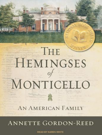 the hemingses of monticello by annette gordon reed