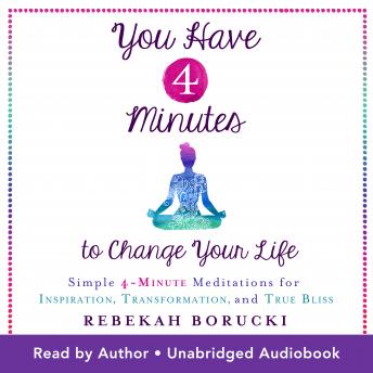 You Have 4 Minutes to Change Your Life: Simple 4-Minute Meditations for Inspiration, Transformation, and True Bliss