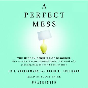 A Perfect Mess: The Hidden Benefits of Disorder--How Crammed Closets, Cluttered Offices, and On-the-Fly Planning Make the World a Better Place