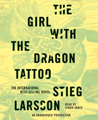 Girl with the Dragon Tattoo, Stieg Larsson