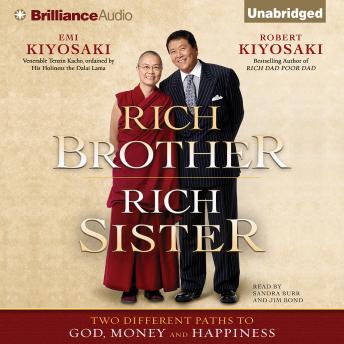 Listen Best Audiobooks Self Development Rich Brother, Rich Sister: Two Different Paths to God, Money and Happiness by Emi Kiyosaki Audiobook Free Trial Self Development free audiobooks and podcast