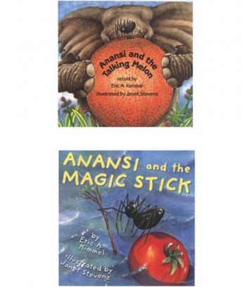 Anansi and the Talking Melon / Anansi and the Magic Stick