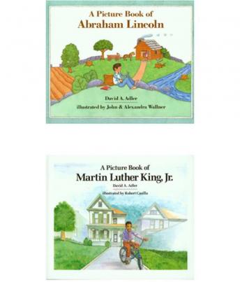 Download 'A Book of Abraham Lincoln' and 'A Book of Martin Luther King, Jr.' by David Adler