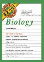 Barron's EZ-101 Study Keys: Biology, Second Edition, Eli C. Minkoff