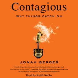 Contagious audio book by Jonah Berger