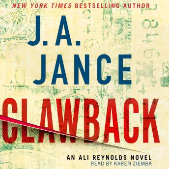 Clawback: An Ali Reynolds Novel sample.