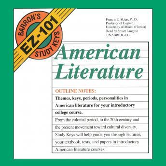 Barron's EZ101 Study Keys: American Literature