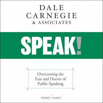 SPEAK!: Overcoming the Fear and Horror of Public Speaking sample.