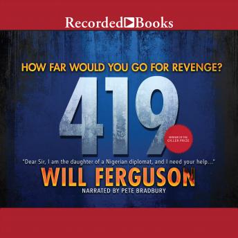419, Audio book by Will Ferguson