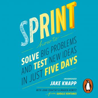 Download Sprint: How To Solve Big Problems and Test New Ideas in Just Five Days by Jake Knapp, John Zeratsky, Braden Kowitz