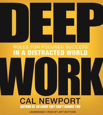 Deep Work: Rules for Focused Success in a Distracted World sample.