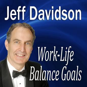 Work-Life Balance Goals sample.