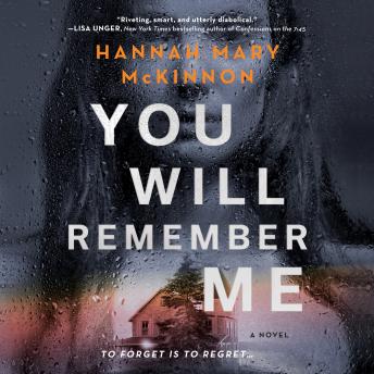 You Will Remember Me, Hannah Mary Mckinnon