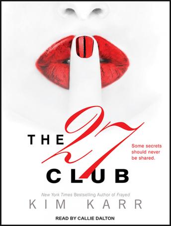 27 Club, Audio book by Kim Karr