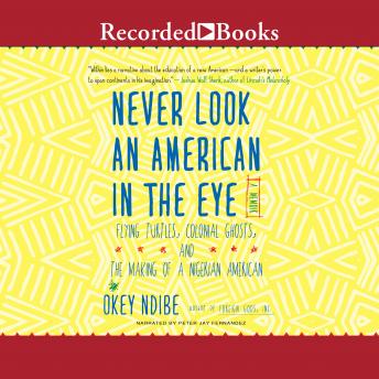 Never Look an American in the Eye: A Memoir of Flying Turtles, Colonial Ghosts, and the Making of a Nigerian American, Okey Ndibe