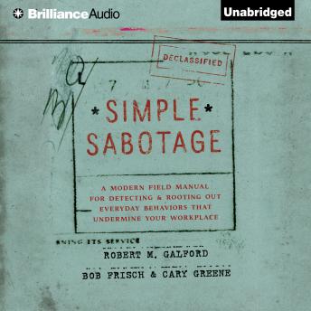 Simple Sabotage sample.