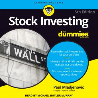 Stock Investing For Dummies: 5th Edition, Paul J. Mladjenovic