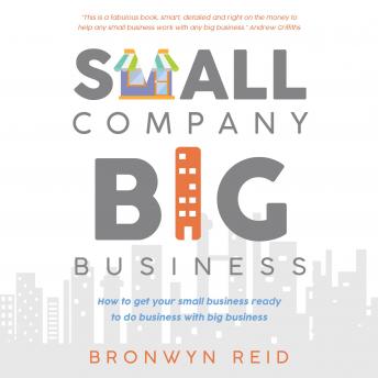 Small Company Big Business - how to get your small business ready to do business with big business sample.