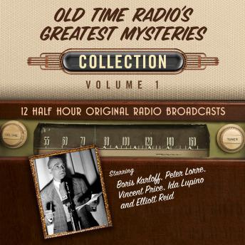 Old Time Radio's Greatest Mysteries, Collection 1, Black Eye Entertainment 