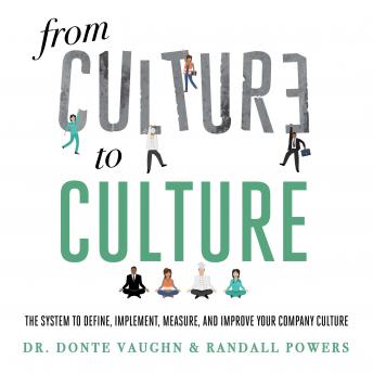 From CULTURE to CULTURE: The System to Define, Implement, Measure, and Improve Your Company Culture sample.
