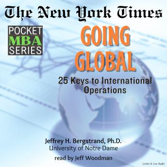 Going Global, , Ph.D., Jeffrey H. Bergstrand