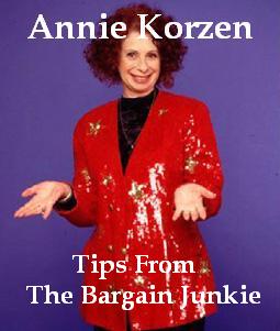 Tips From The Bargain Junkie sample.