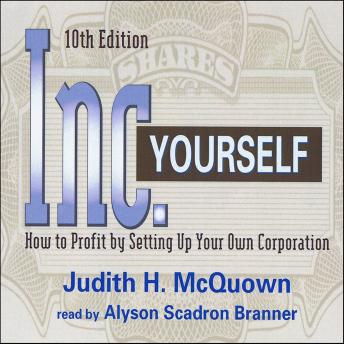 Inc. Yourself, Judith H. Mcquown