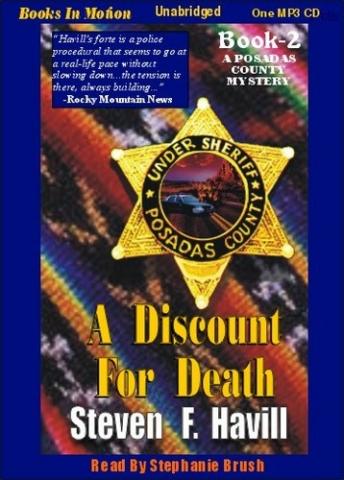 Discount for Death, Steven F. Havill