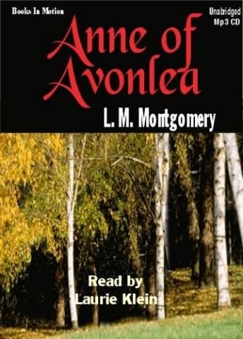 Anne of Avonlea, LM Montgomery