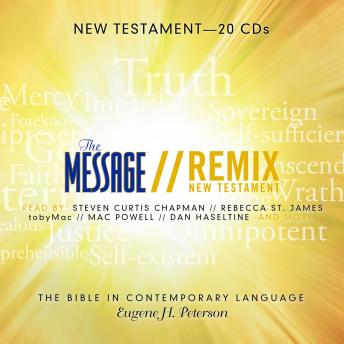 Message Remix Bible: New Testament sample.