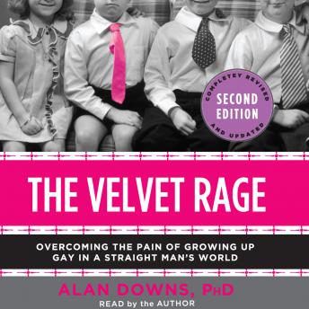 Velvet Rage: Overcoming the Pain of Growing Up Gay in a Straight Man's World, Audio book by Alan Downs, Phd