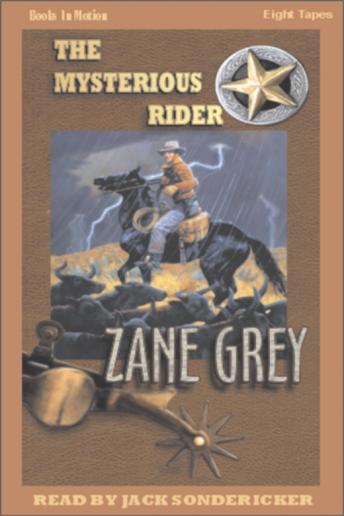 Mysterious Rider, Zane Grey 