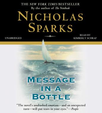 Message in a Bottle, Audio book by Nicholas Sparks
