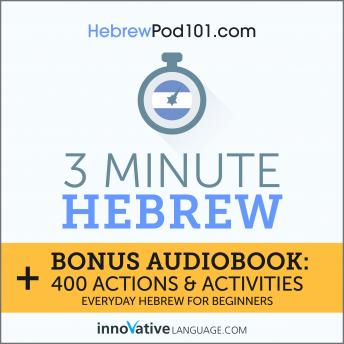 Download 3-Minute Hebrew: Everyday Hebrew for Beginners by Innovative Language Learning