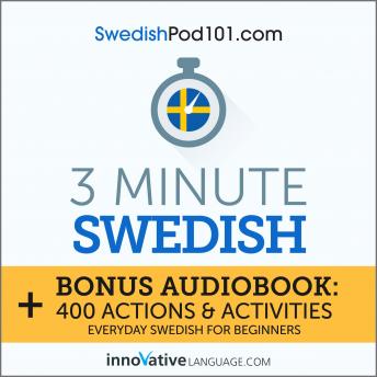 Download 3-Minute Swedish: Everyday Swedish for Beginners by Innovative Language Learning