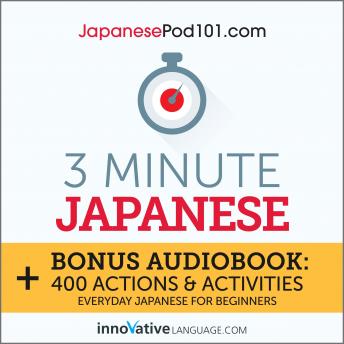 3-Minute Japanese: Everyday Japanese for Beginners