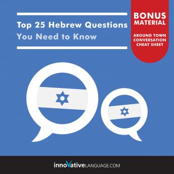 Top 25 Hebrew Questions You Need to Know, Innovative Language Learning