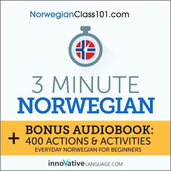 Download 3 Minute Norwegian by Innovative Language Learning, Norwegianclass101.Com